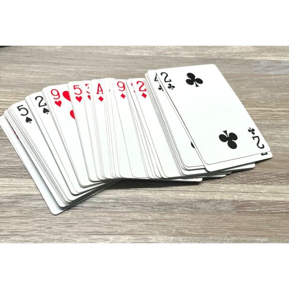 Golf Playing Cards in Wood Box 2 Decks Vintage Office Desk Display - Picture 4 of 12